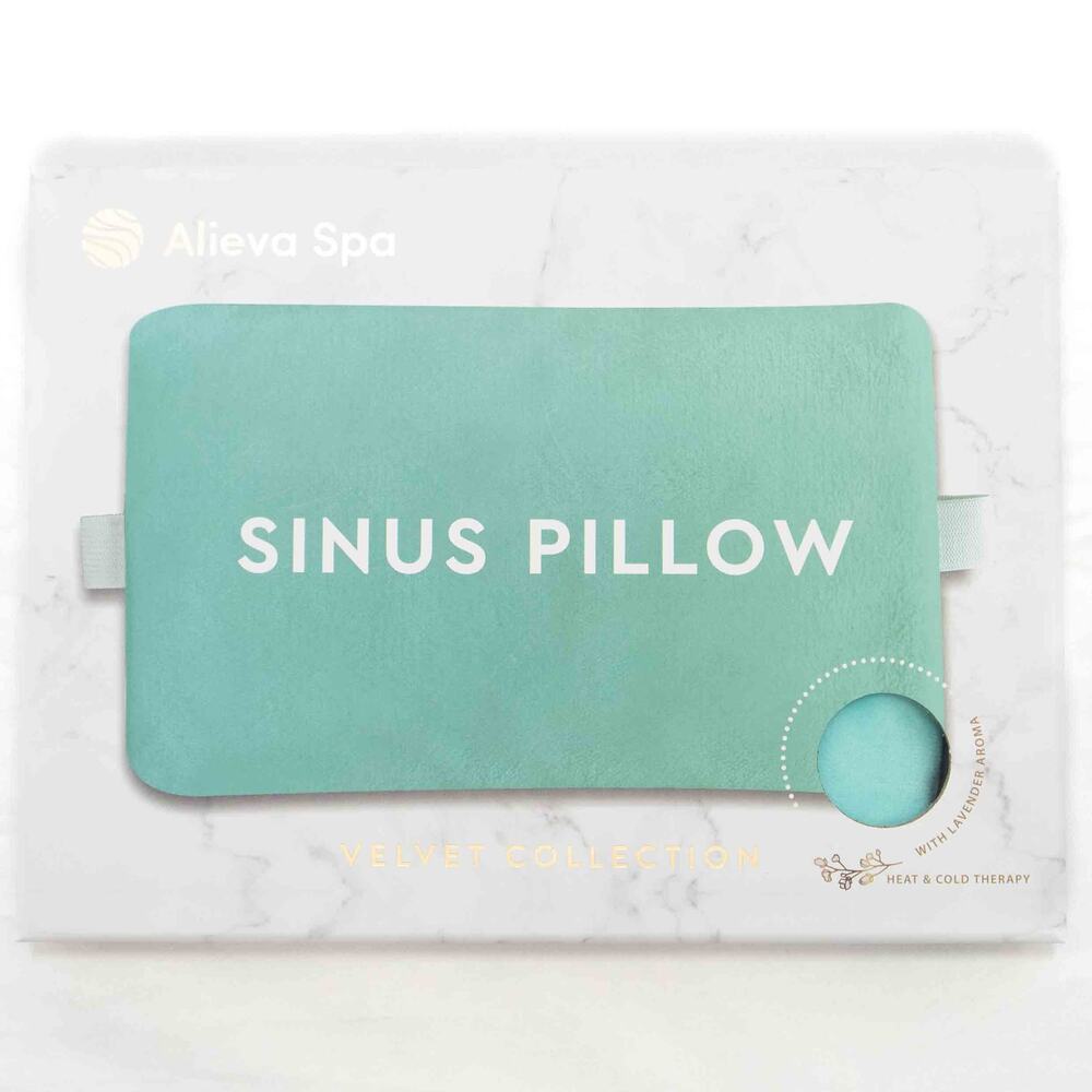 Alieva Spa Velvet Collection Calming Sinus Pillow